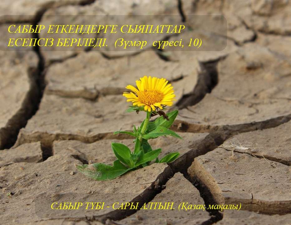 Құран, хадис, сабыр