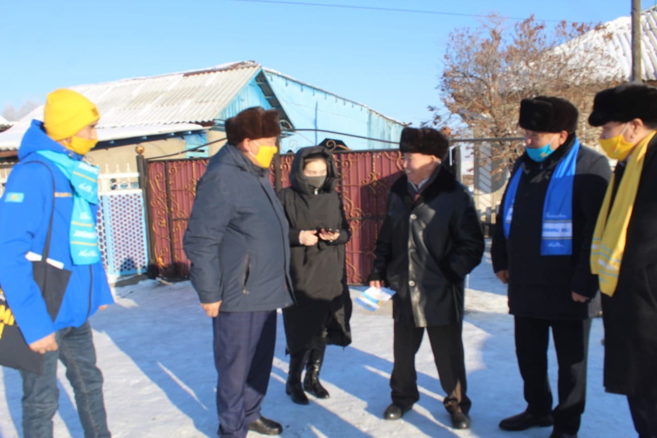 Nur Otan, Көксу ауданы
