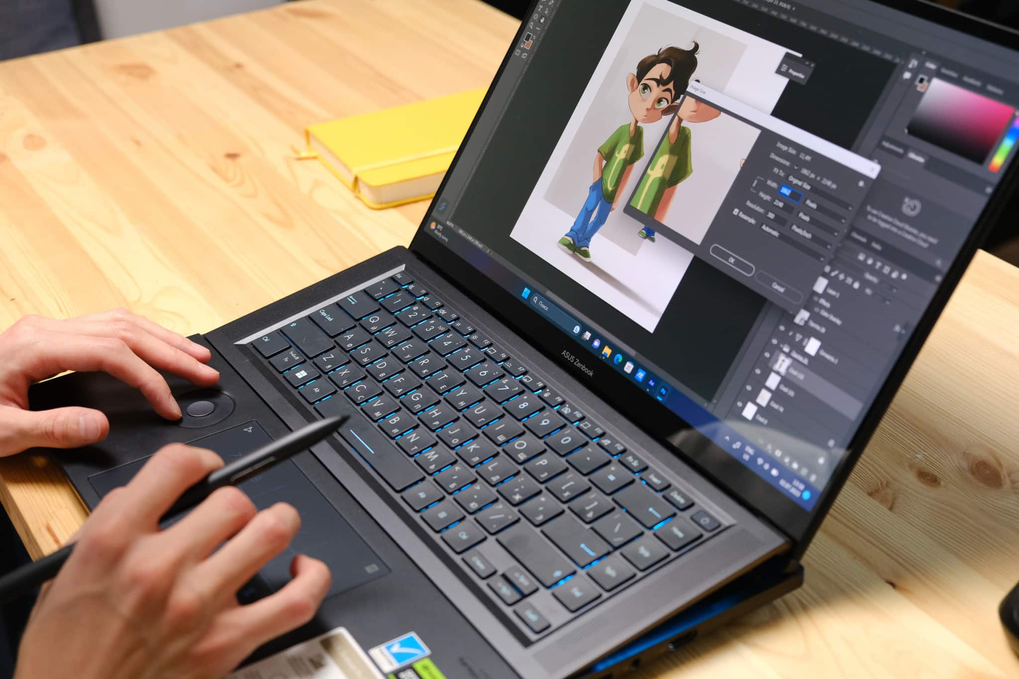 e89a1104d88f6d8d537babbf93bb1c3b ASUS Zenbook Pro 16X OLED - экраны анық әрі қанық ноутбук